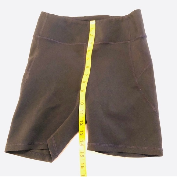 Revolve Athletic Bike Shorts by Lovewave Black M High Rise longline - Picture 7 of 12